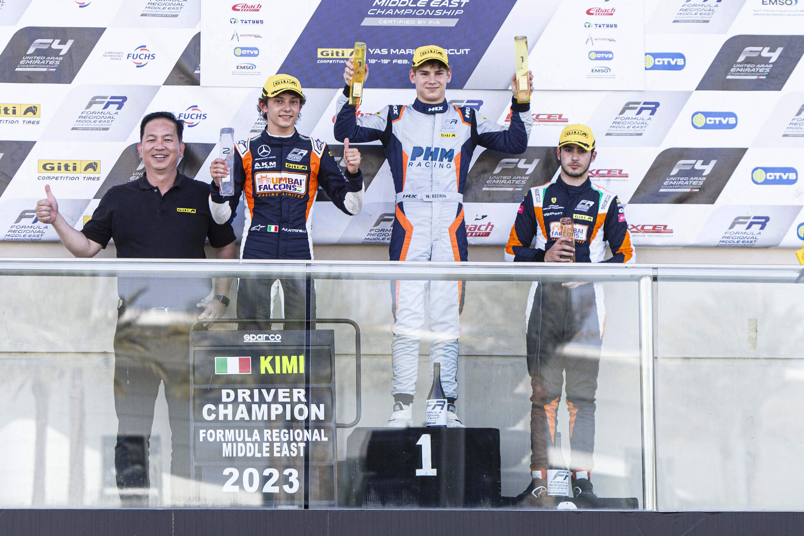Andrea Kimi Antonelli Crowned ‘2023 Formula Regional Middle East Champion’ in UAE